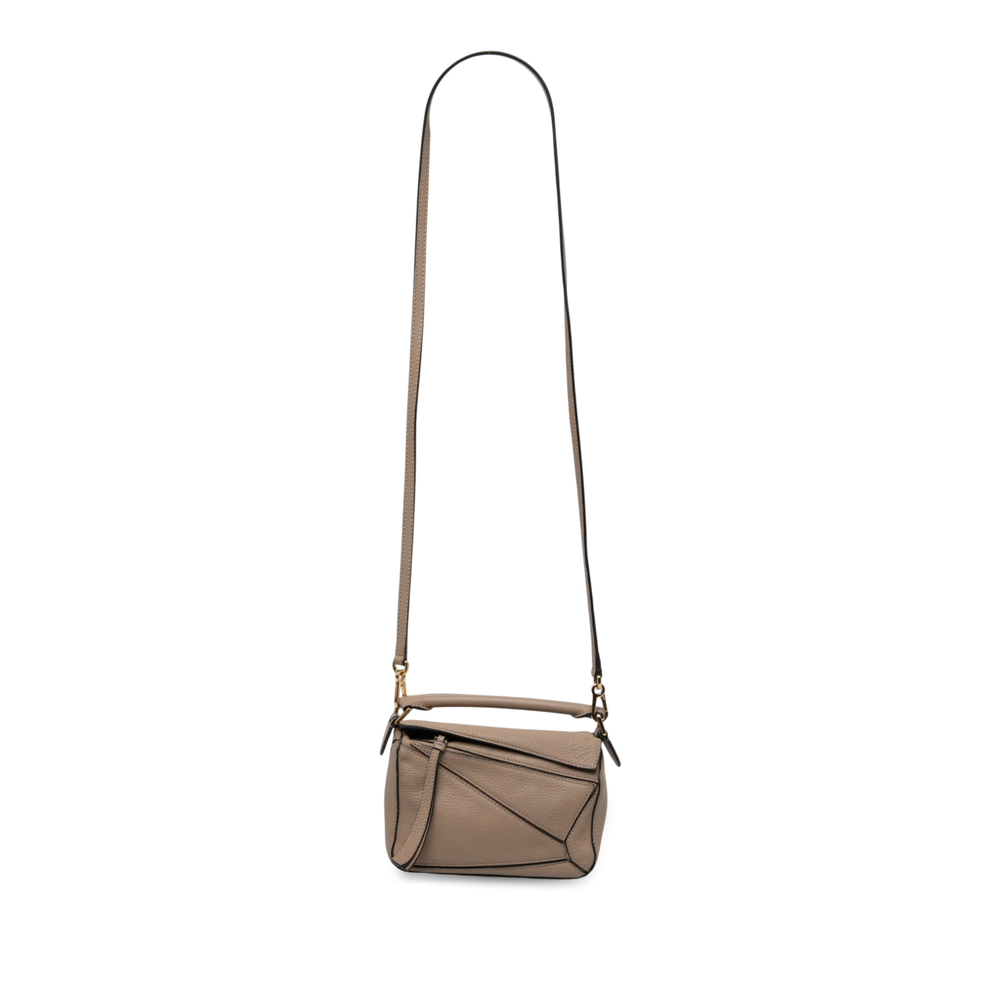 Pre-Loved LOEWE Mini Calfskin Puzzle Satchel